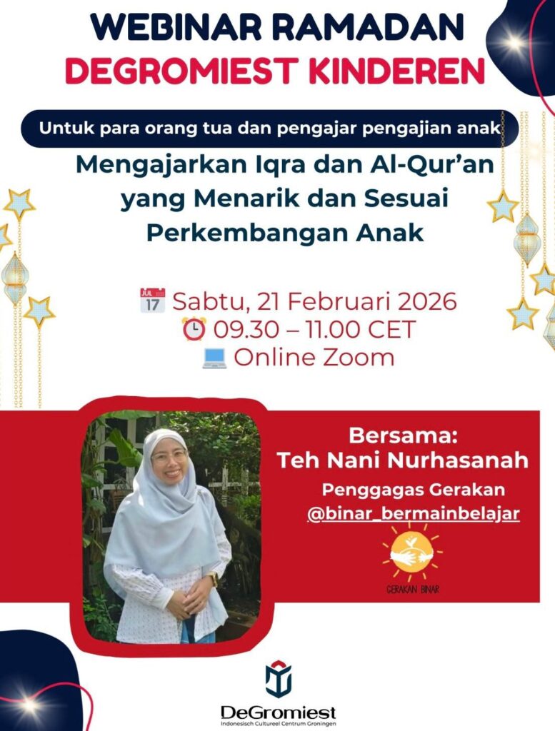 [Ramadhan 1447H] Webinar DeGromiest Kinderen
